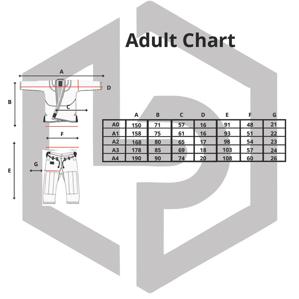 HBZ BJJ Gi – Unisex