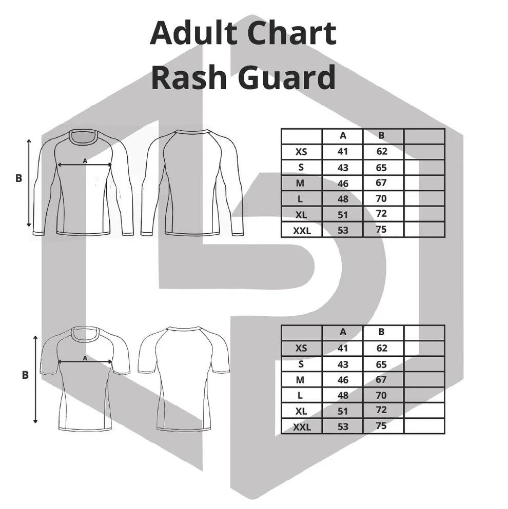 HBZ Long Sleeve Rash Guard – Men